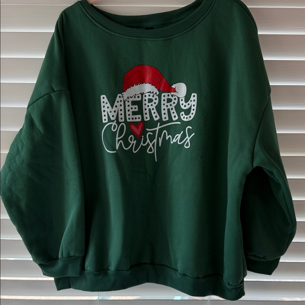 SHEIN Curve Teal Pullover